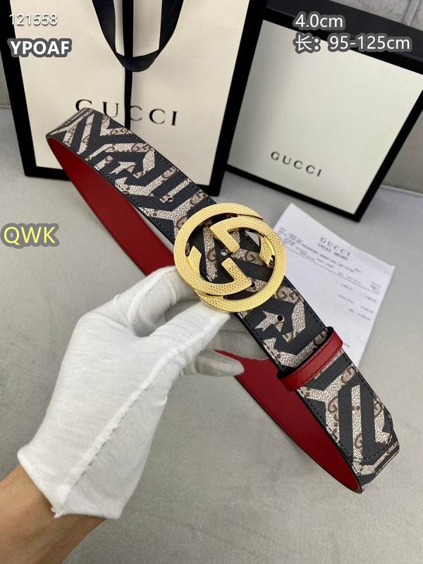 Gucci belt 40mmX95-125cm 8L125